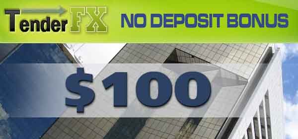 Forex no deposit bonus, TenderFX $100 Forex no deposit bonus