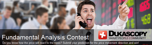 Dukascopy Bank SA, Forex Forecast Contest, Fundamental analysis contest