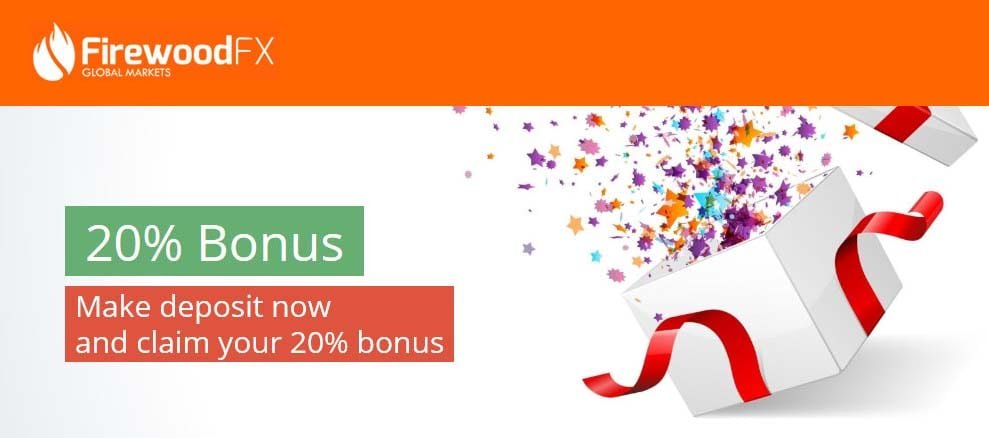 20% Tradable bonus up to $5000