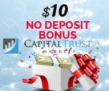 10 USD NO Deposit Forex Bonus – Capital Trust Markets