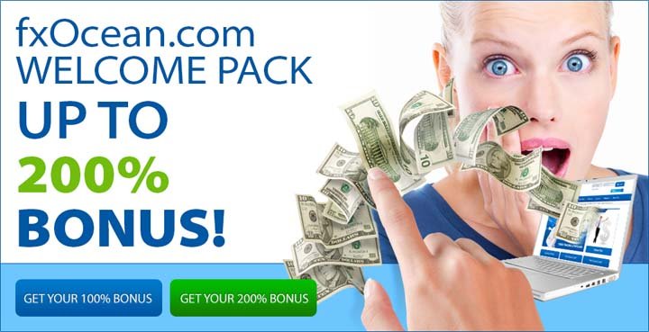Up to 200% Bonus on Deposit – Fxocean