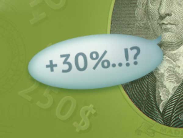 +30% BONUS FOR THE DEPOSIT – NewForex