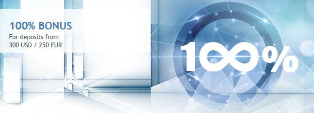 100% Deposits-Bonus From 300$