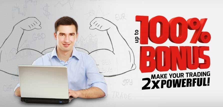 Get 100% Bonus on First Deposit