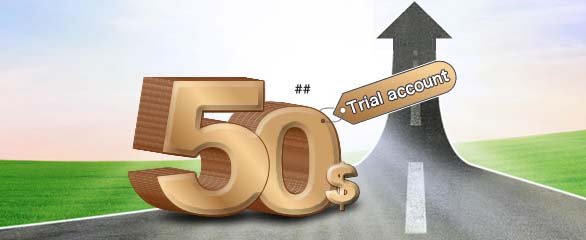 $50 Trial Forex NO deposit Bonus