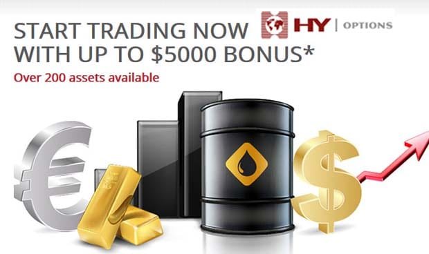 Get up to 50% Binary Bonus on Deposit – HY Options