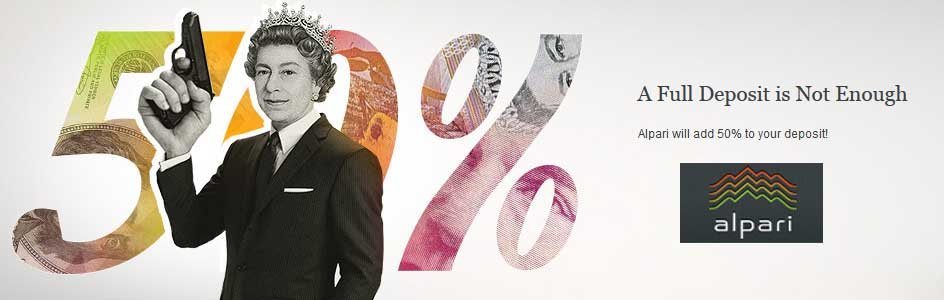Special 50% Deposit Bonus Forex