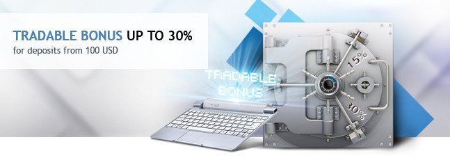 Up to 30% Forex Tradable Christmas Bonus