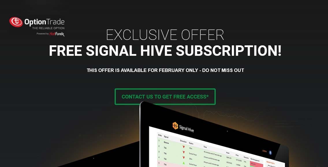 EXCLUSIVE FREE BINARY SIGNALS – OptionTrade