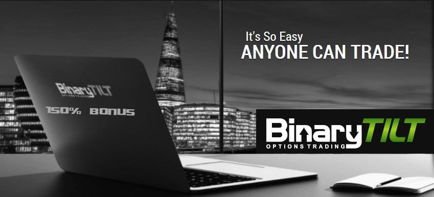 150% Deposit Bonus Binary Tilt