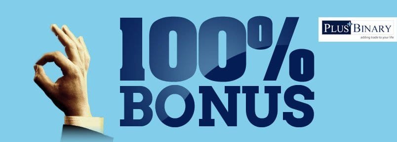 Plusbinary Binary 100% OPTIONS DEPOSIT BONUS