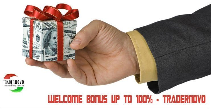 TRADERNOVO 100% FOREX WELCOME BONUS
