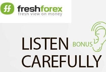 No Deposit Bonus 10 USD – FreshForex