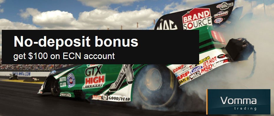 VOMMA 100 NO-Deposit Forex Bonus