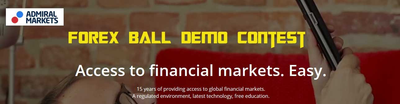 Admiral Markets Forex ball demo contest