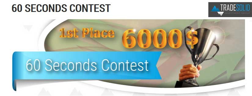 60 Seconds Binary Contest – TradeSolid