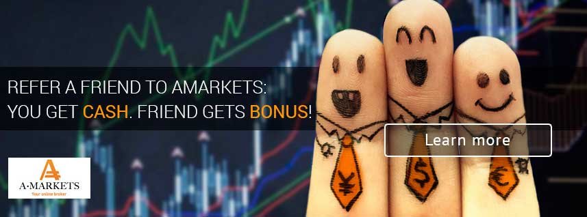 Amarkets $10 Refer a friend Bonus