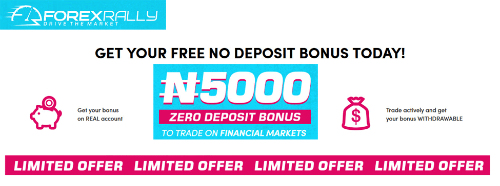 500 FREE no deposit bons - Forex rally