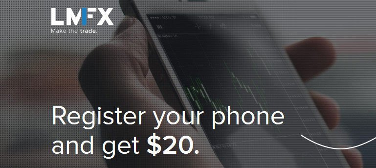 LMFX Phone validation bonus