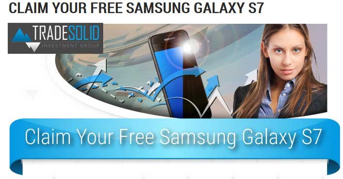 Free Samsung Galaxy S7 Mobile – TradeSolid