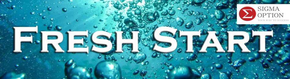 sigmaoption 100% Fresh Start Bonus