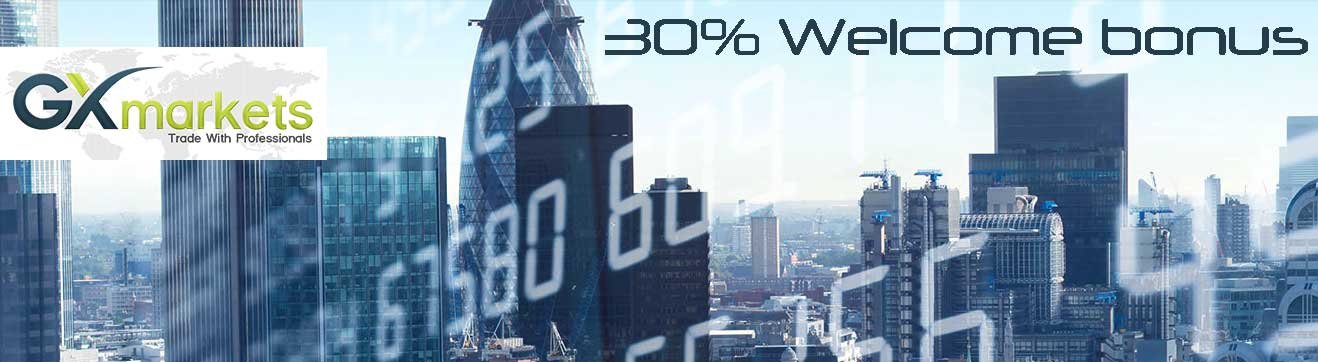 GXmarkets 30% Sign-ON Deposit bonus