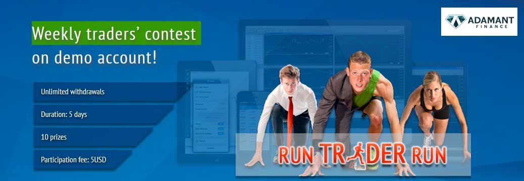 Adamant Finance Weekly traders’ Demo Contest