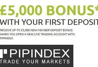 First Deposit Bonus – PIPINDEX