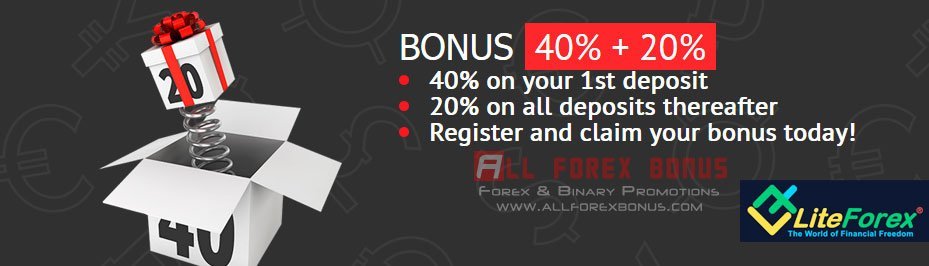 LiteForex.EU First Deposit Bonus