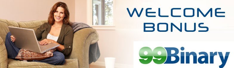 99Binary Options Welcome Deposit Bonus