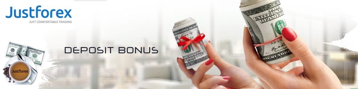 JustForex Double Benefit Deposit Bonus