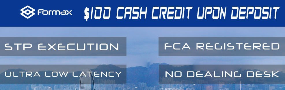 FORMAX $100 Cash Credit Upon Deposit