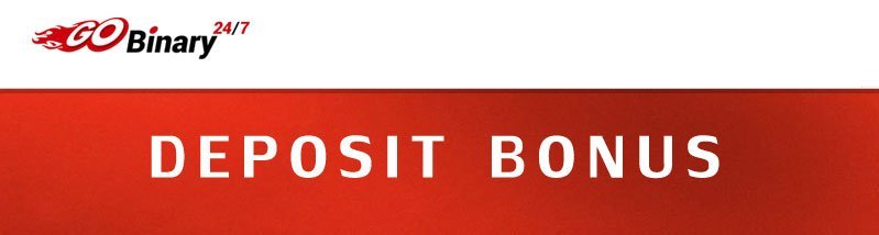 Go Binary Welcome Options Deposit Bonus
