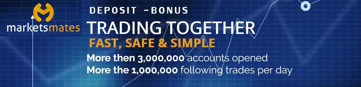 MarketsMates Receive First Deposit Bonus