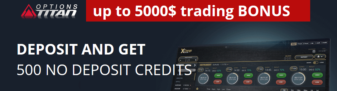 Options Titan no deposit bonus