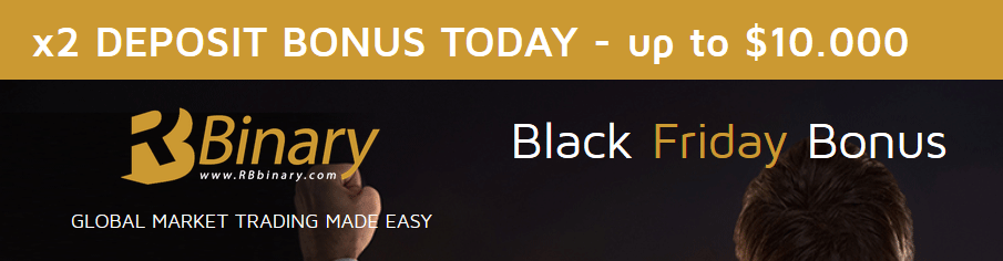 RBBinary 2x DEPOSIT Black Friday BONUS