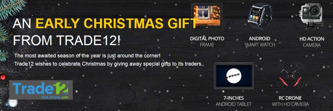 Trade12 Christmas Gift Promo