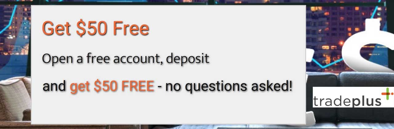 tradeplus FREE No questions asked Deposit Bonus