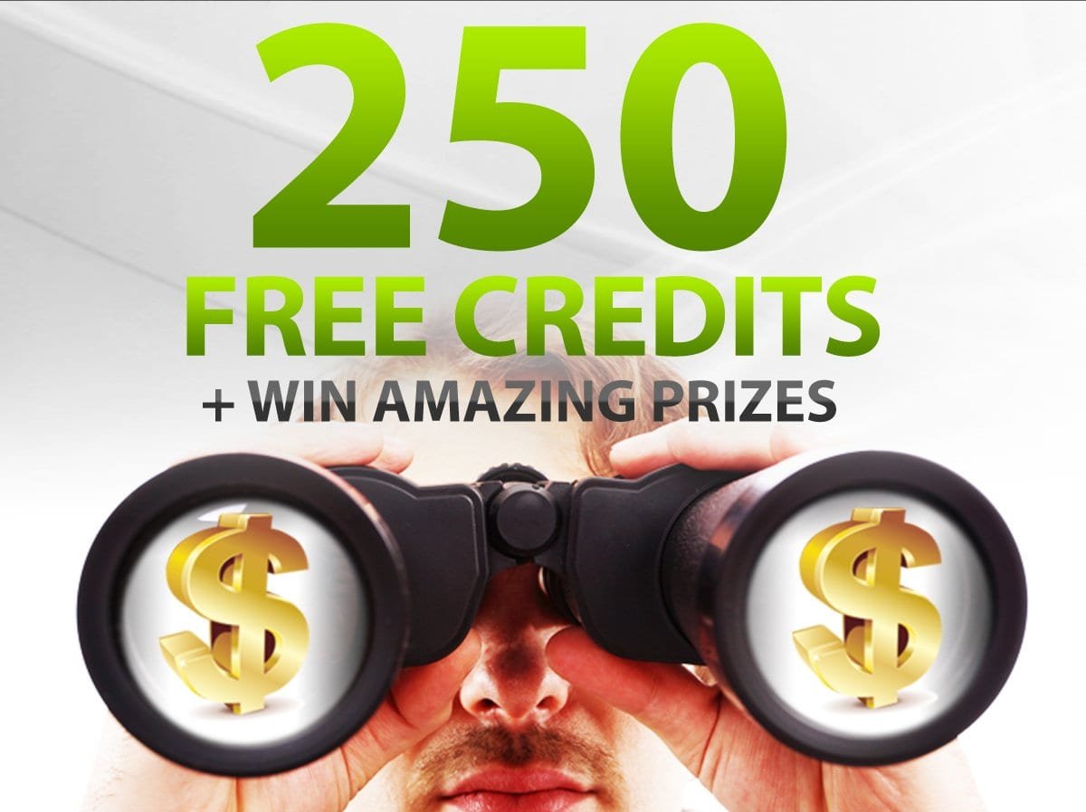 250 No Deposit Credits + Win Amazing Prizes at Optiopus.com
