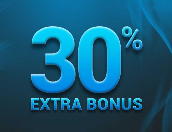 30% Free Bonus – JJPro FX