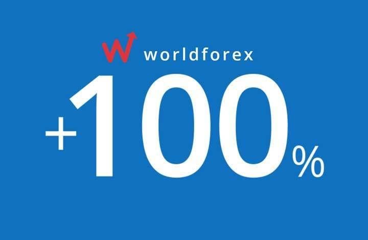 Deposit bonus 100% + Free VPS – World Forex