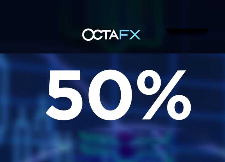 50% Bonus on Initial Deposit – Octa