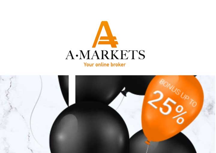 25% Joining Bonus – AMarkets