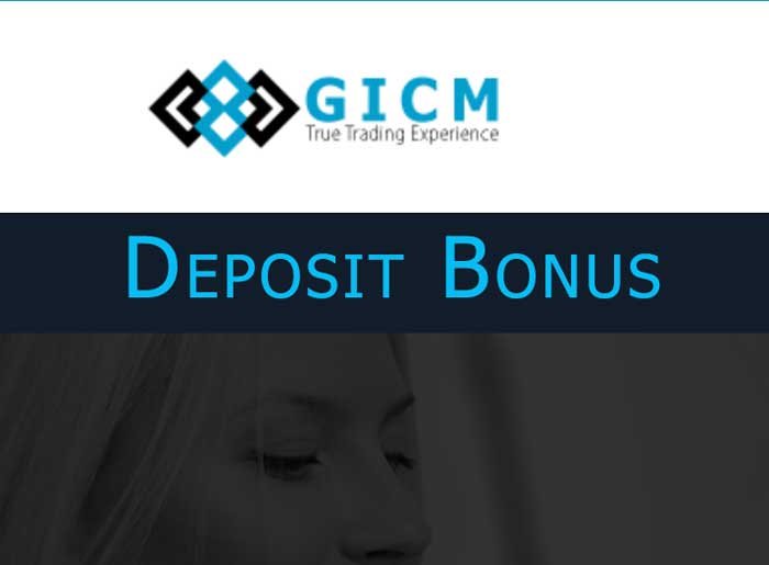 100% withdraw-able Deposit Bonus – GICM