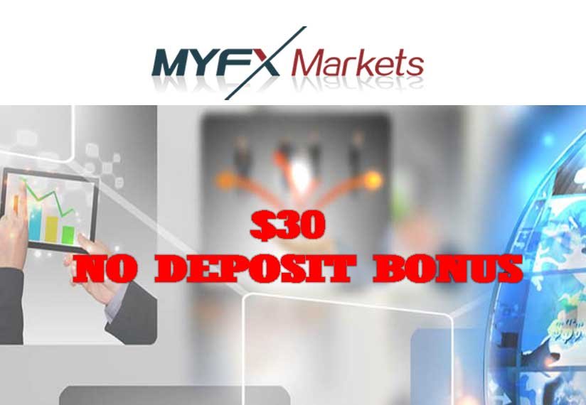 $30 No Deposit Bonus – MYFX MARKETS