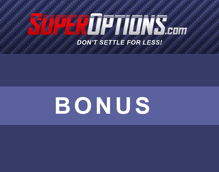 First Deposit Bonus 75% – SuperOptions