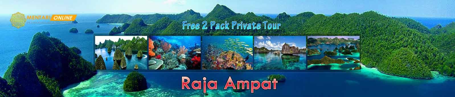 Mentari Online Tour Raja Ampat