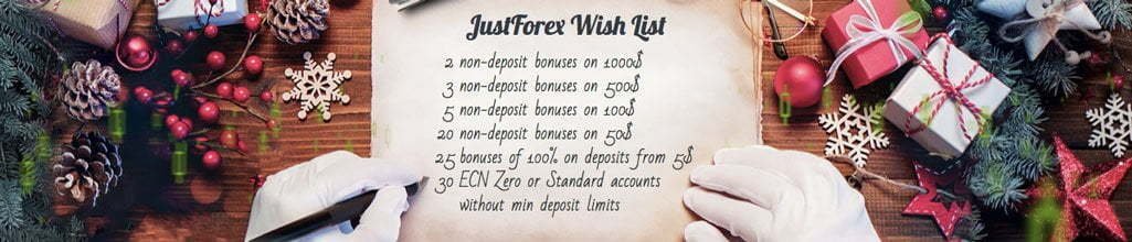 justforex social non deposit bonus