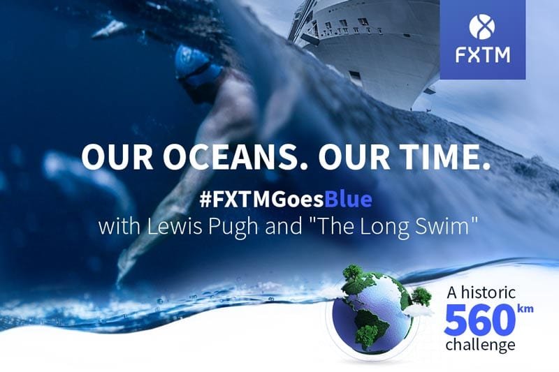 The Long Swim and FXTM’s campaign to save our seas