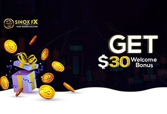 $30 Welcome No Deposit Bonus – Sinoxfx